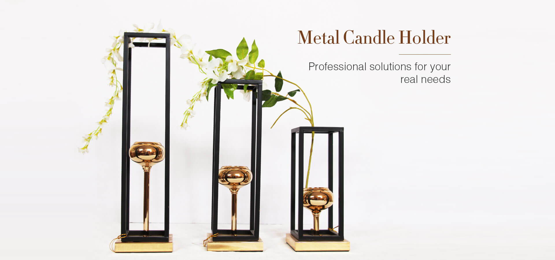 Metal Candle Holder