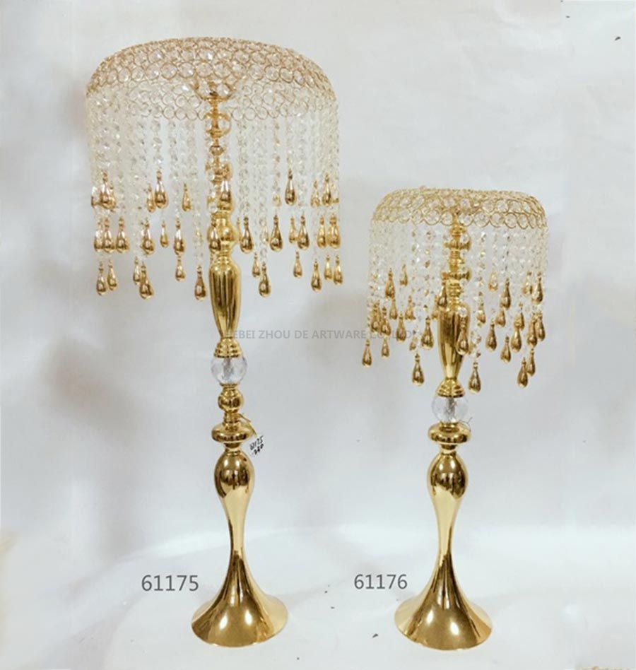 hot sale wedding Crystal Candle Holder 61175 61176