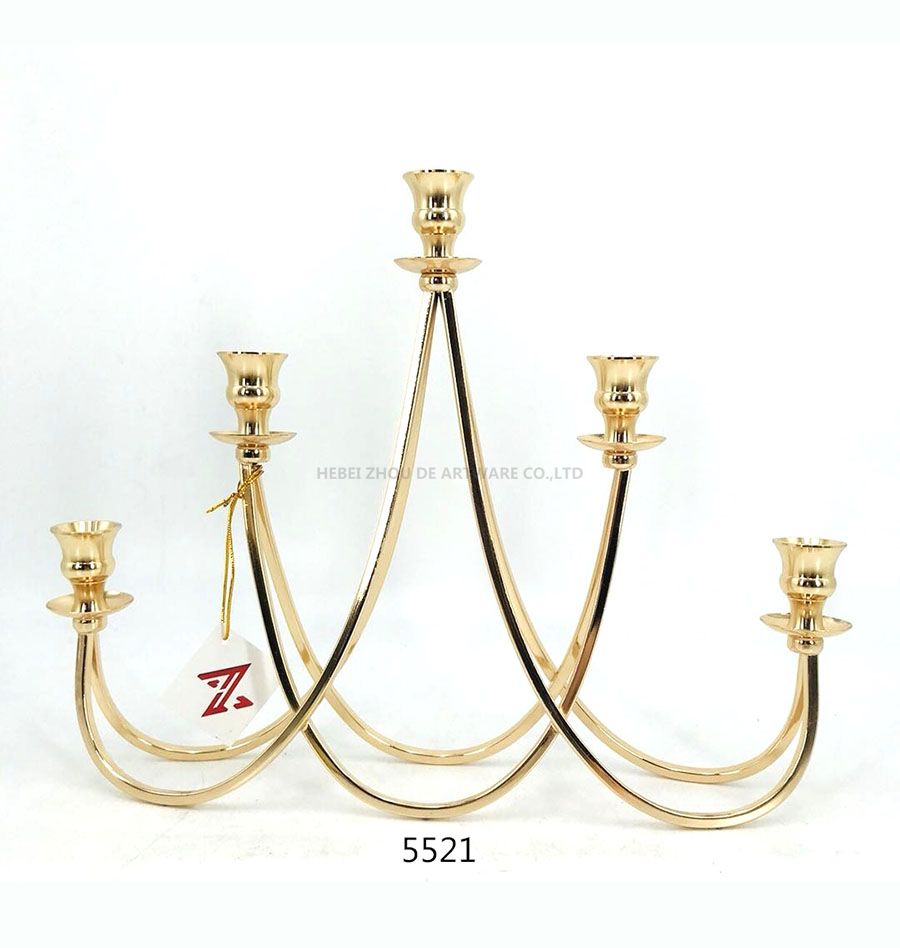 golden 5521 Metal Candle Holder 