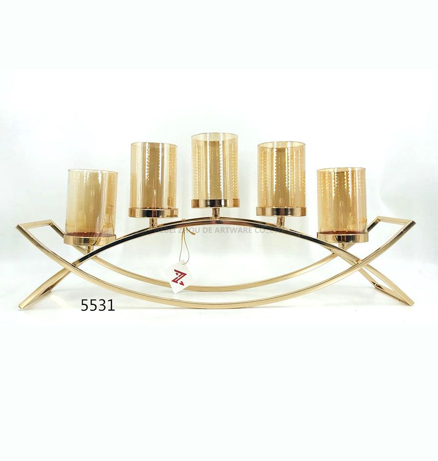 golden 5531 Metal Candle Holder