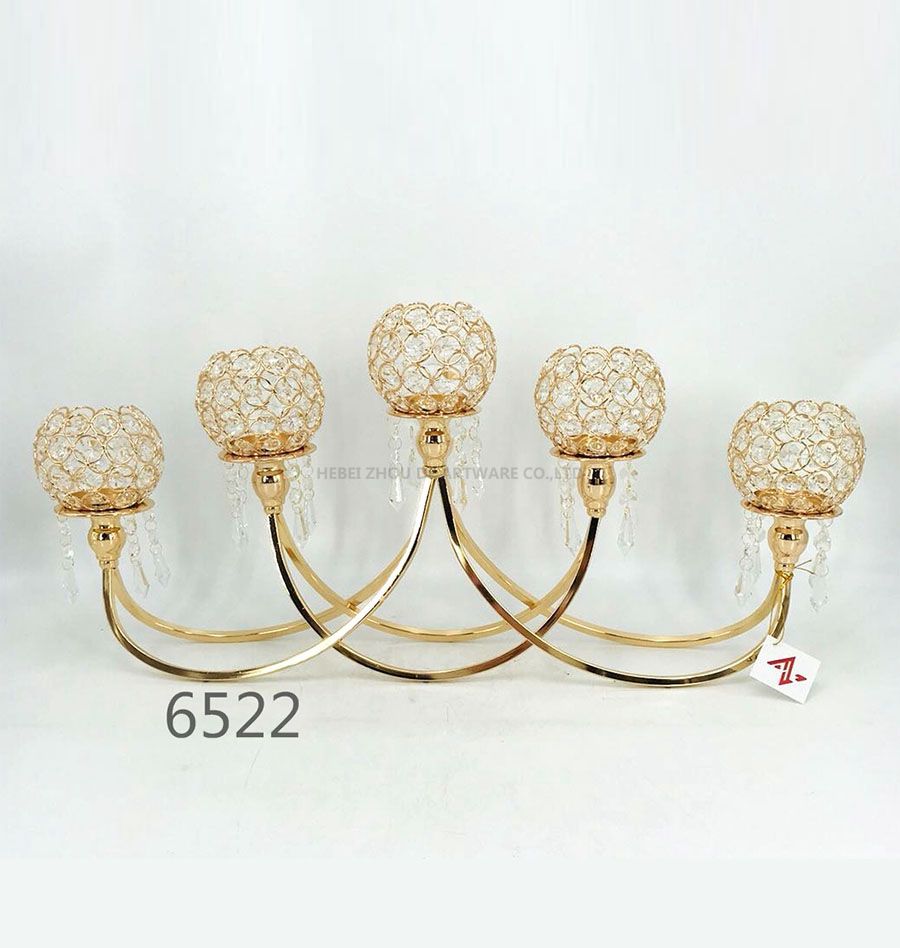 5 arm Candelabra crystal candelabra 6522