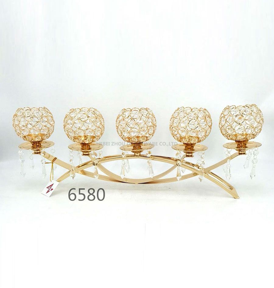 Wholesale Crystal Candle Holder 6580