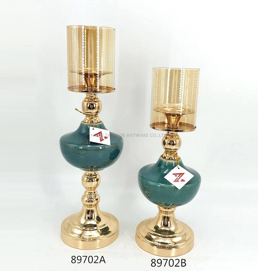 89702A 89702B candle holder