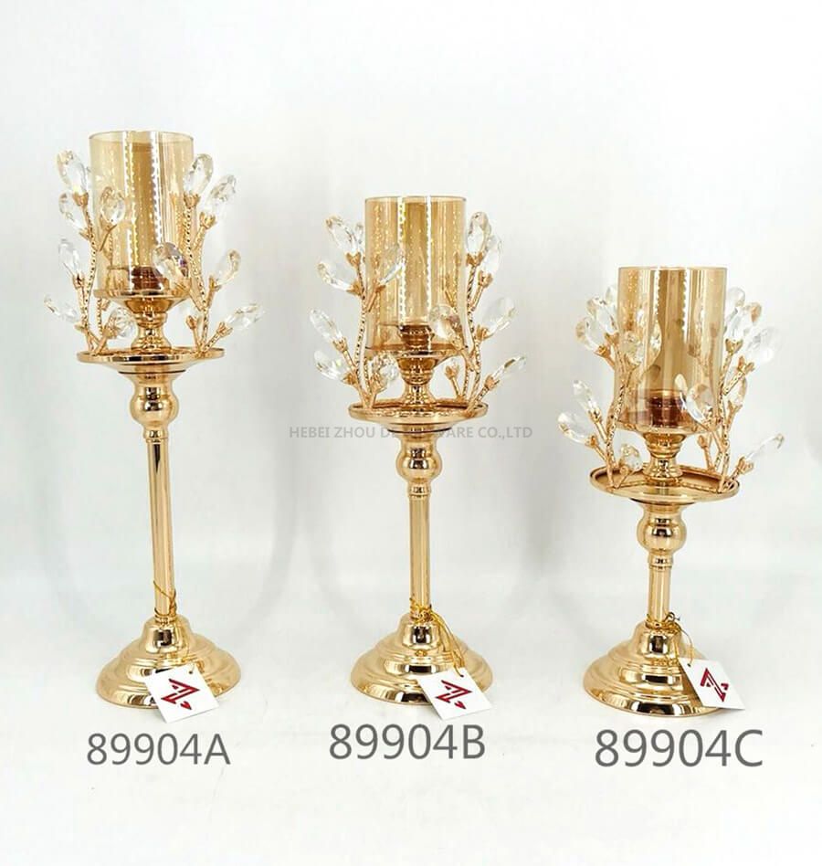 wholesale crystal candle holder 89904
