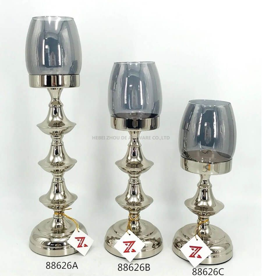 modern candle holder for wedding 88626