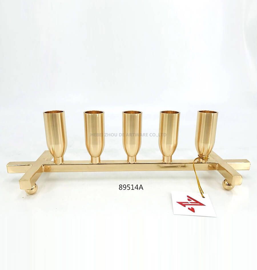 5 holders rod wax Candle Holder 89514A