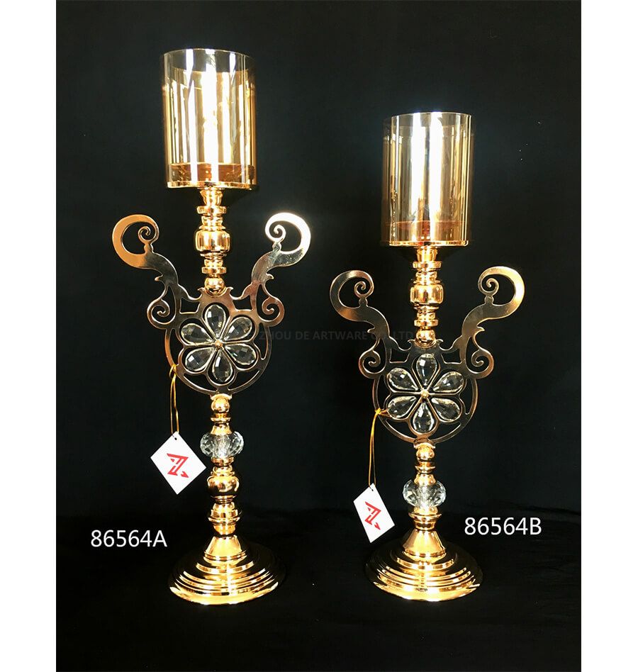 METAL CANDLE HOLDER 86564