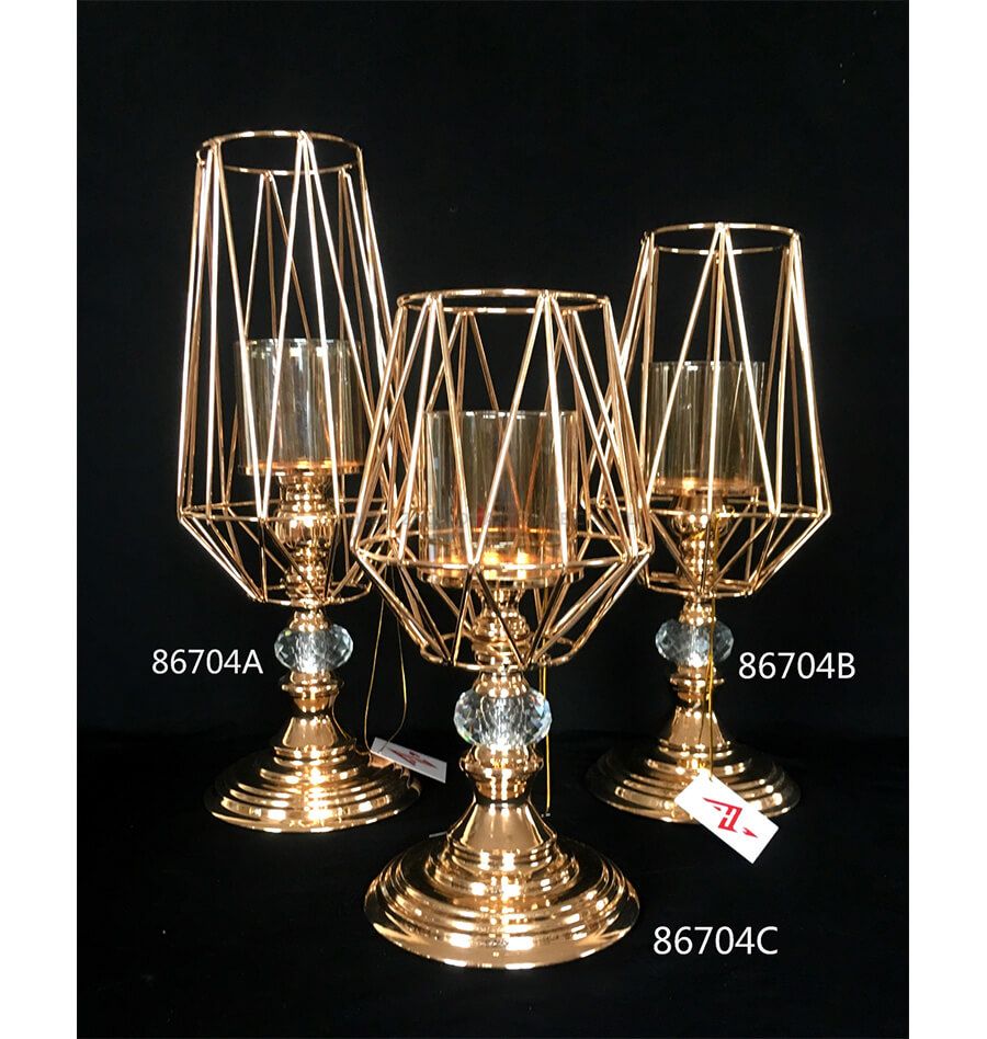 METAL CANDLE HOLDER 86704