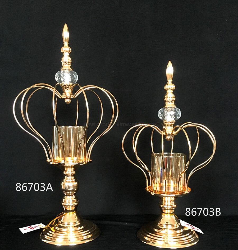 METAL CANDLE HOLDER 86703