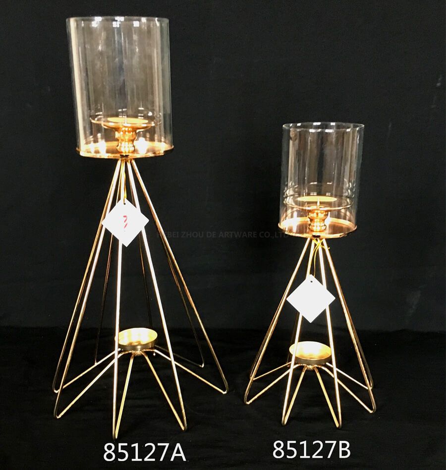 METAL CANDLE HOLDER 85127