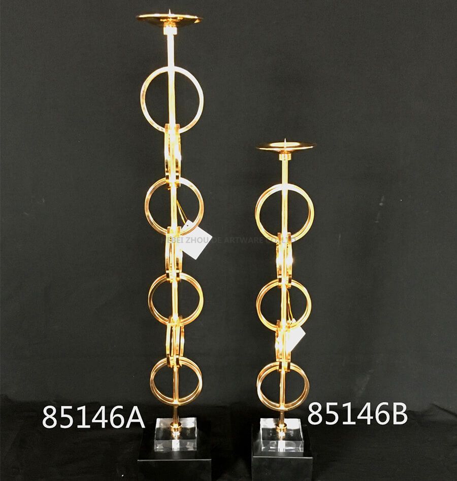 METAL CANDLE HOLDER 85146