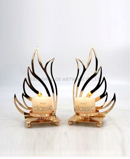 METAL ROMANTIC CANDLE HOLDER 89119