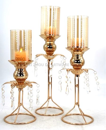 HOT WHOLESALE METAL CANDLE HOLDER FOR HOME DECORATION 91325