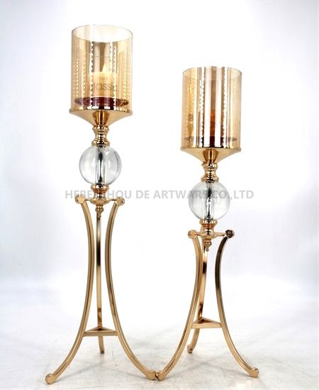 HOT WHOLESALE METAL CANDLE HOLDER FOR HOME DECORATION 91375