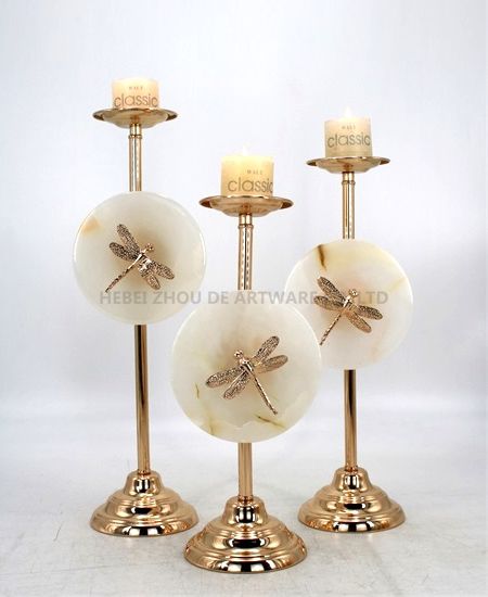 HOT WHOLESALE METAL CANDLE HOLDER FOR HOME DECORATION 91341