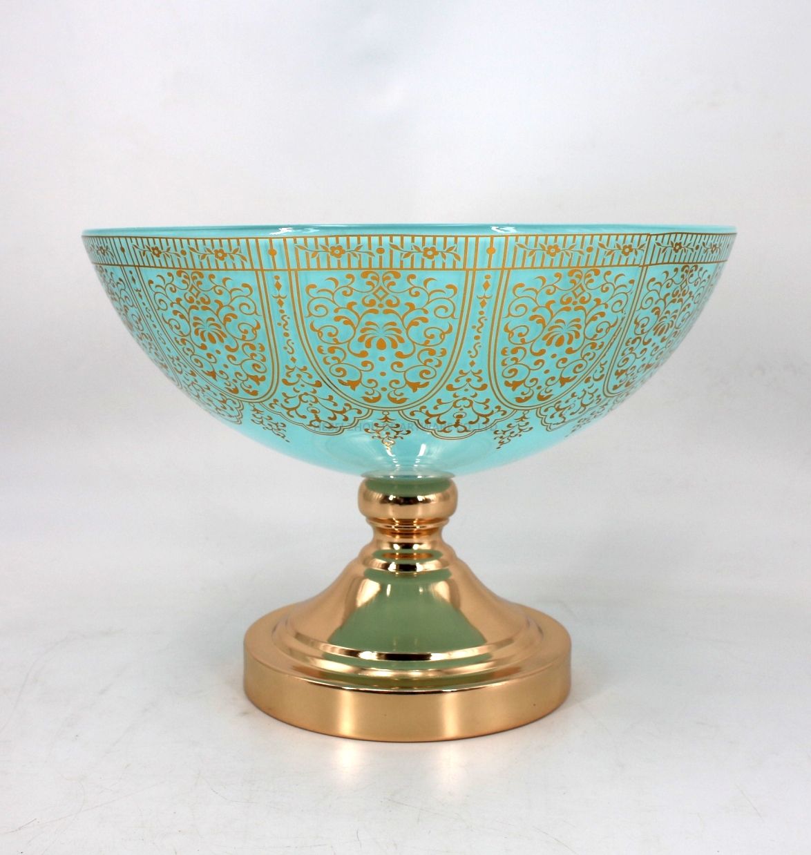 hot sale glass fruit bowl decoration