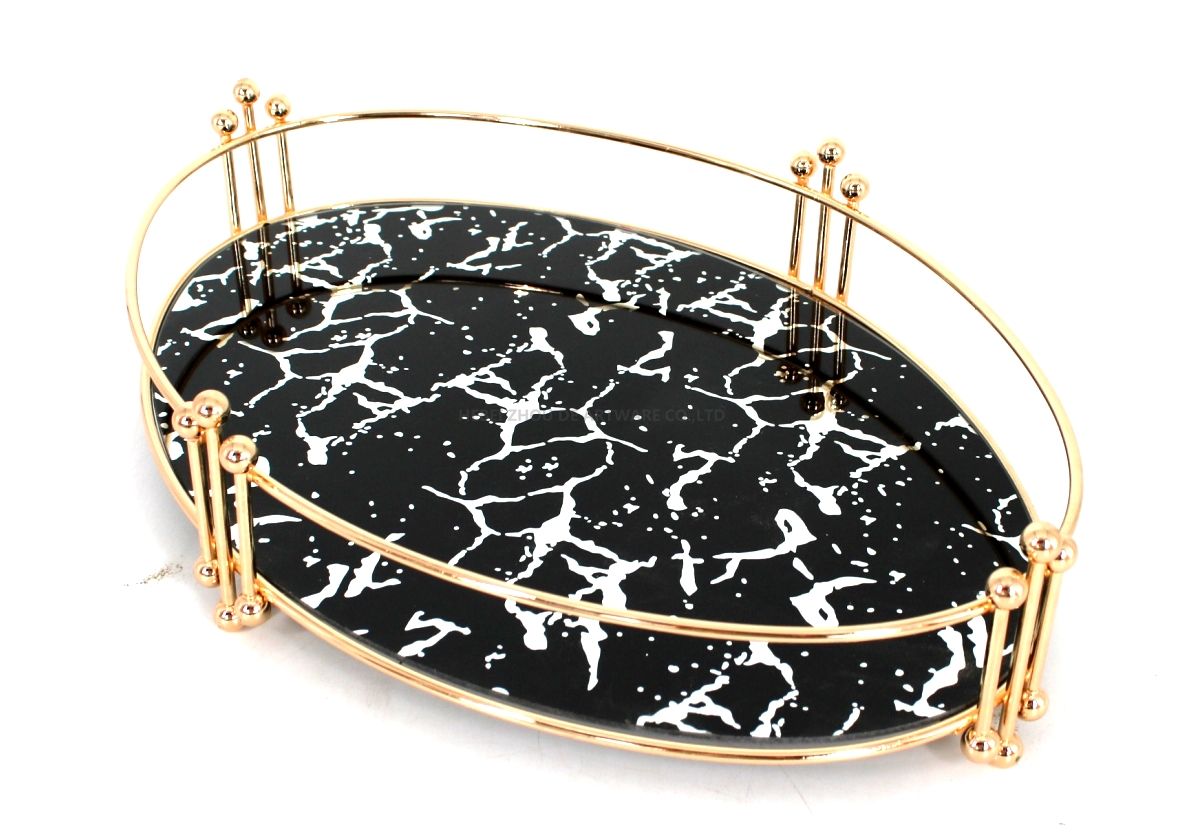 marble design tray