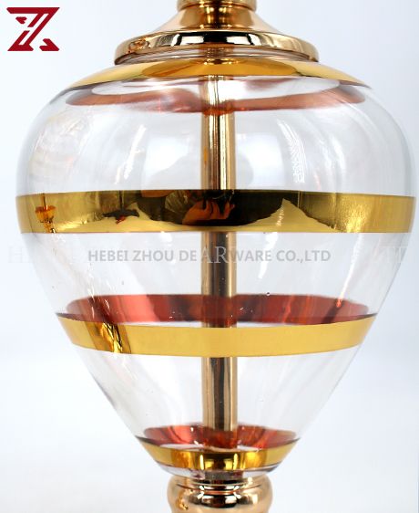 Wholesale home gold metal candle holder living room wedding candlestick jewelry