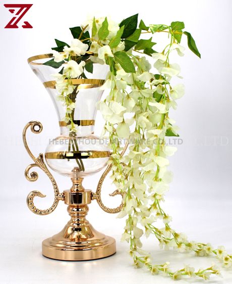 European style modern glass vase model room home living room dining table decoration vase