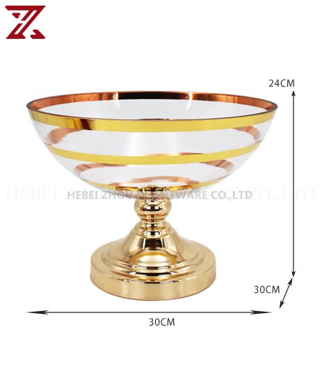 North european light luxury living room coffee table household fruit bowl for home decoration