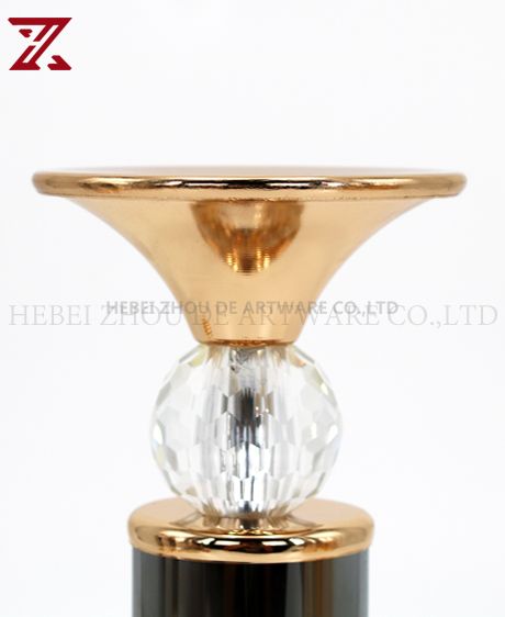 Glass Candlestick For Home Decor 89612