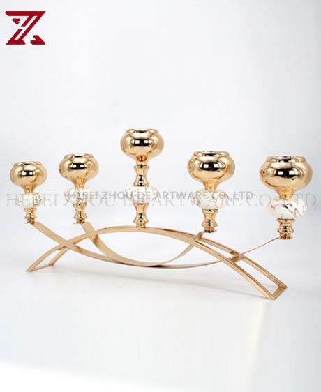 ceramic and metal candle holder 90904