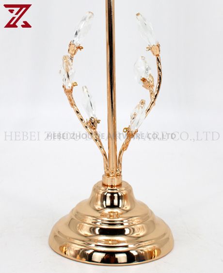 gold crystal candelabra New Year Party Pillar Candle Holder Gold 89911