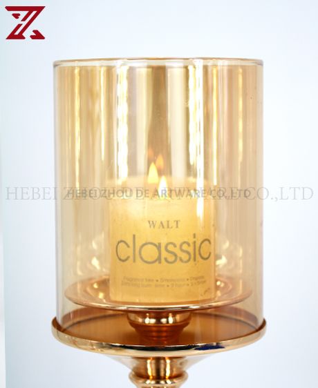 High grade metal crystal candlestick 89912