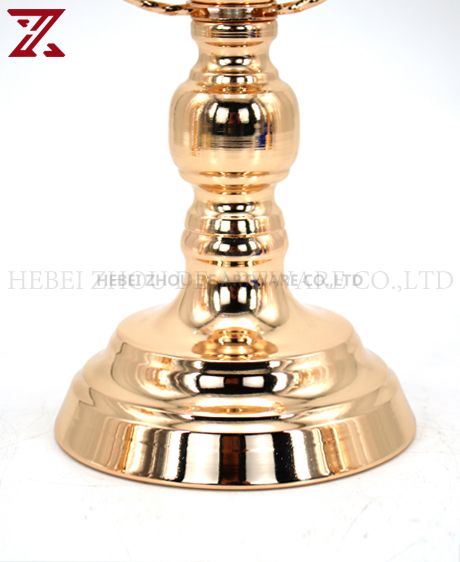 European Style gold plated candle holder 89914